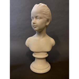 Marble Bust Of The Pugi .italy.