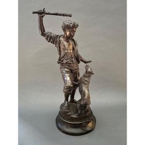 Sculpture en bronze. XIXe siècle.