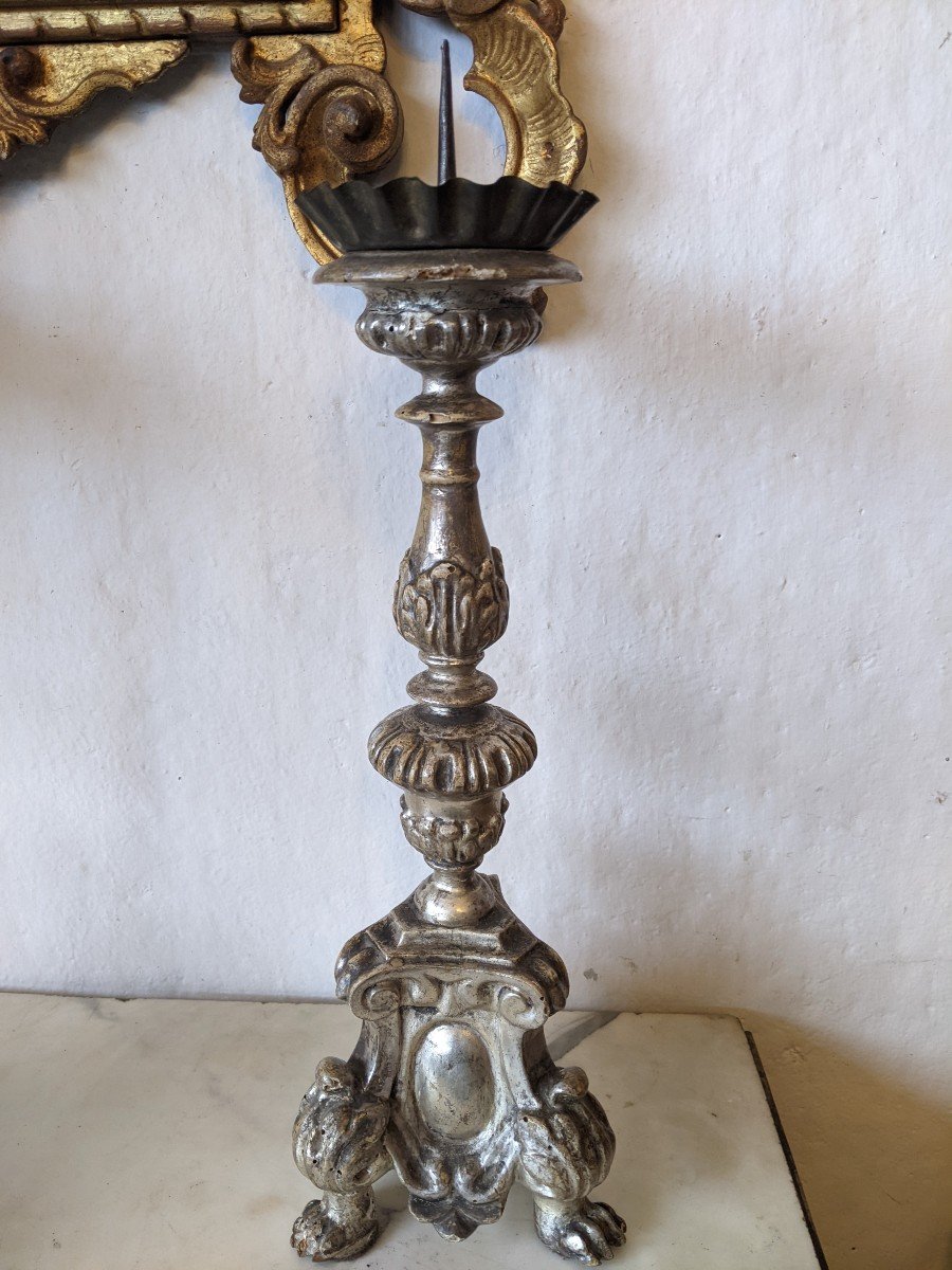 Two Louis XV Candlestick -photo-2