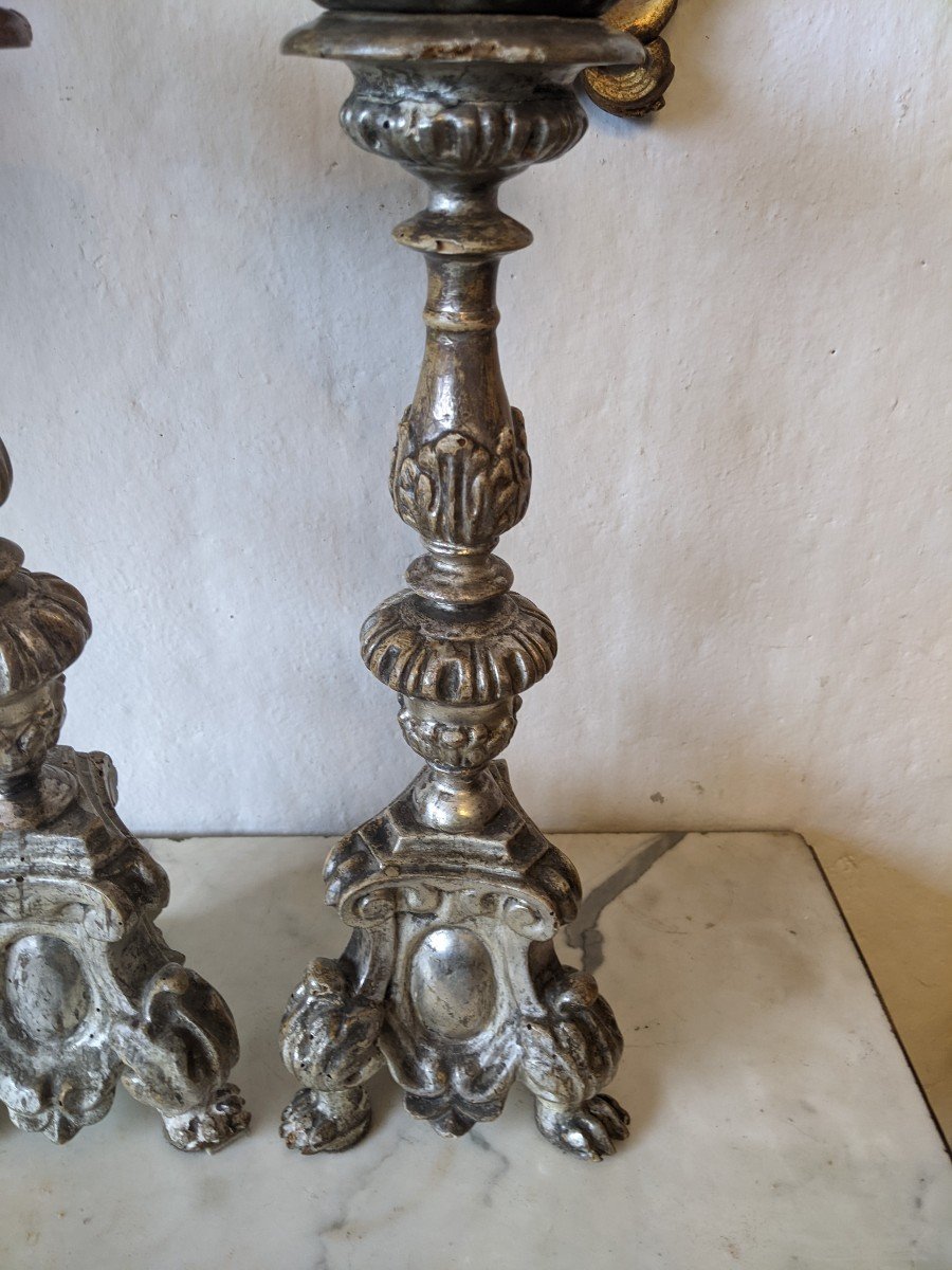 Two Louis XV Candlestick -photo-3