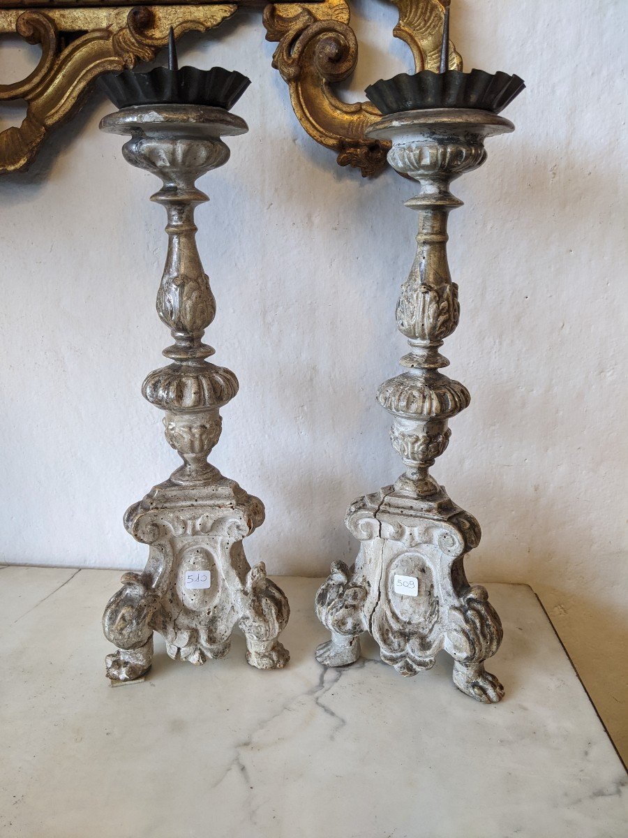 Two Louis XV Candlestick -photo-8
