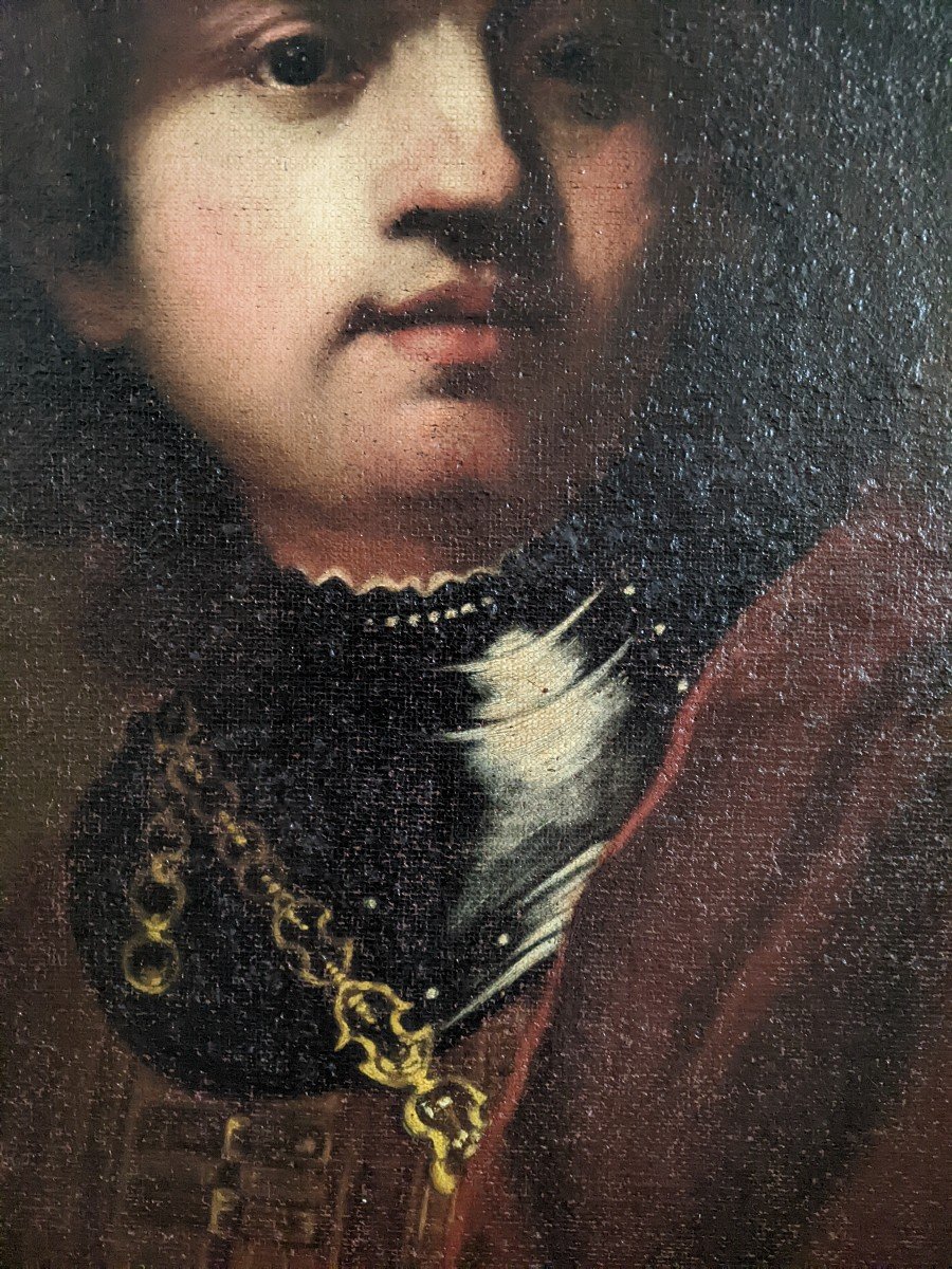 Portrait Du Peintre Rembrandt Van Rijn-photo-2