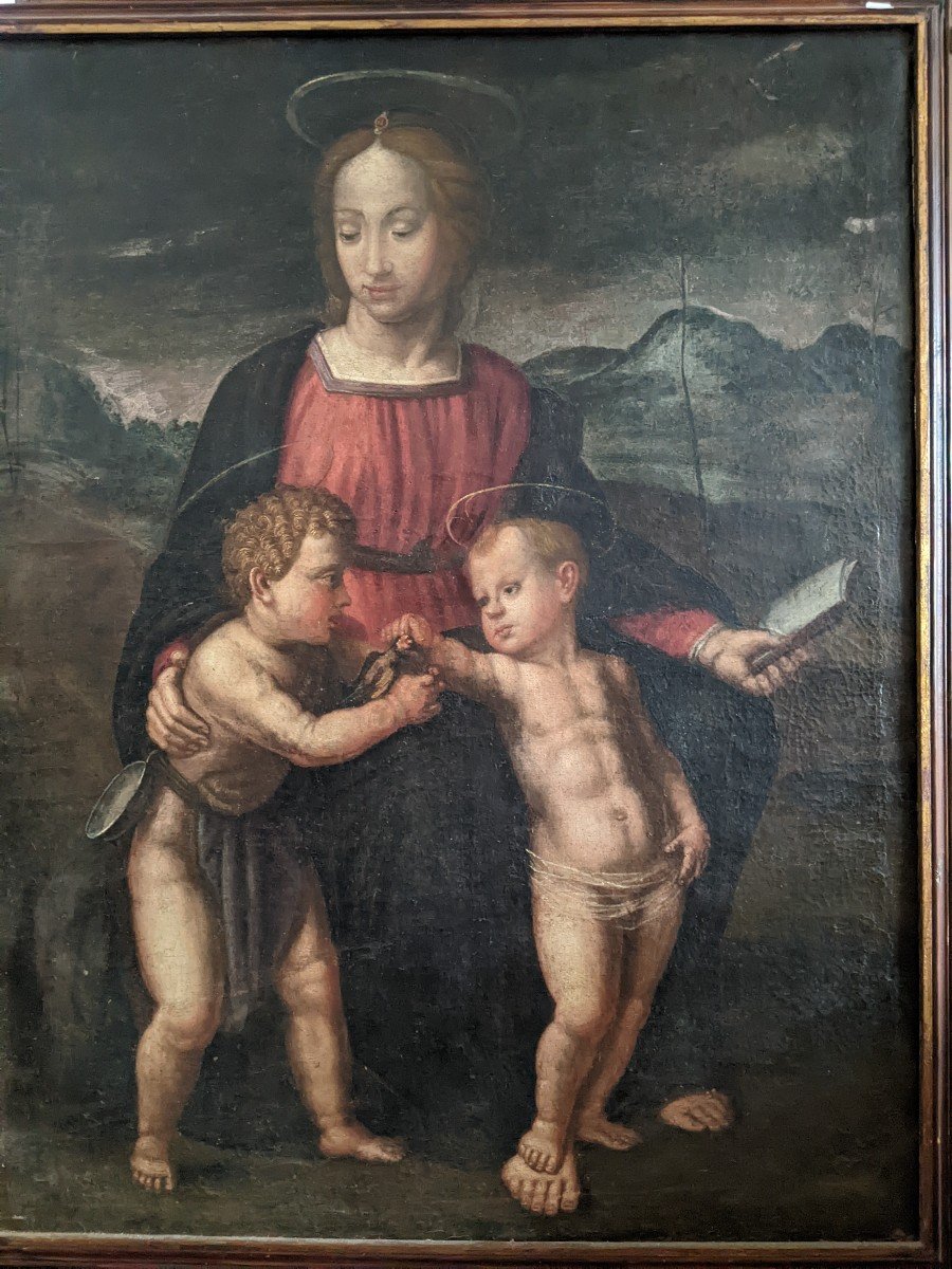 Saint E Vierge, Jésus Et Saint Jean -photo-2