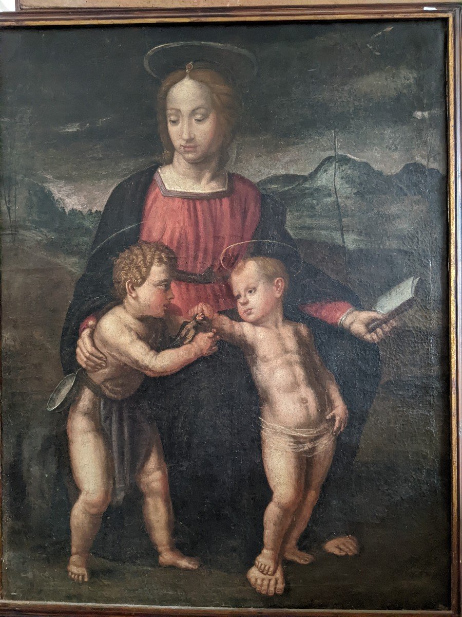 Saint E Vierge, Jésus Et Saint Jean -photo-3