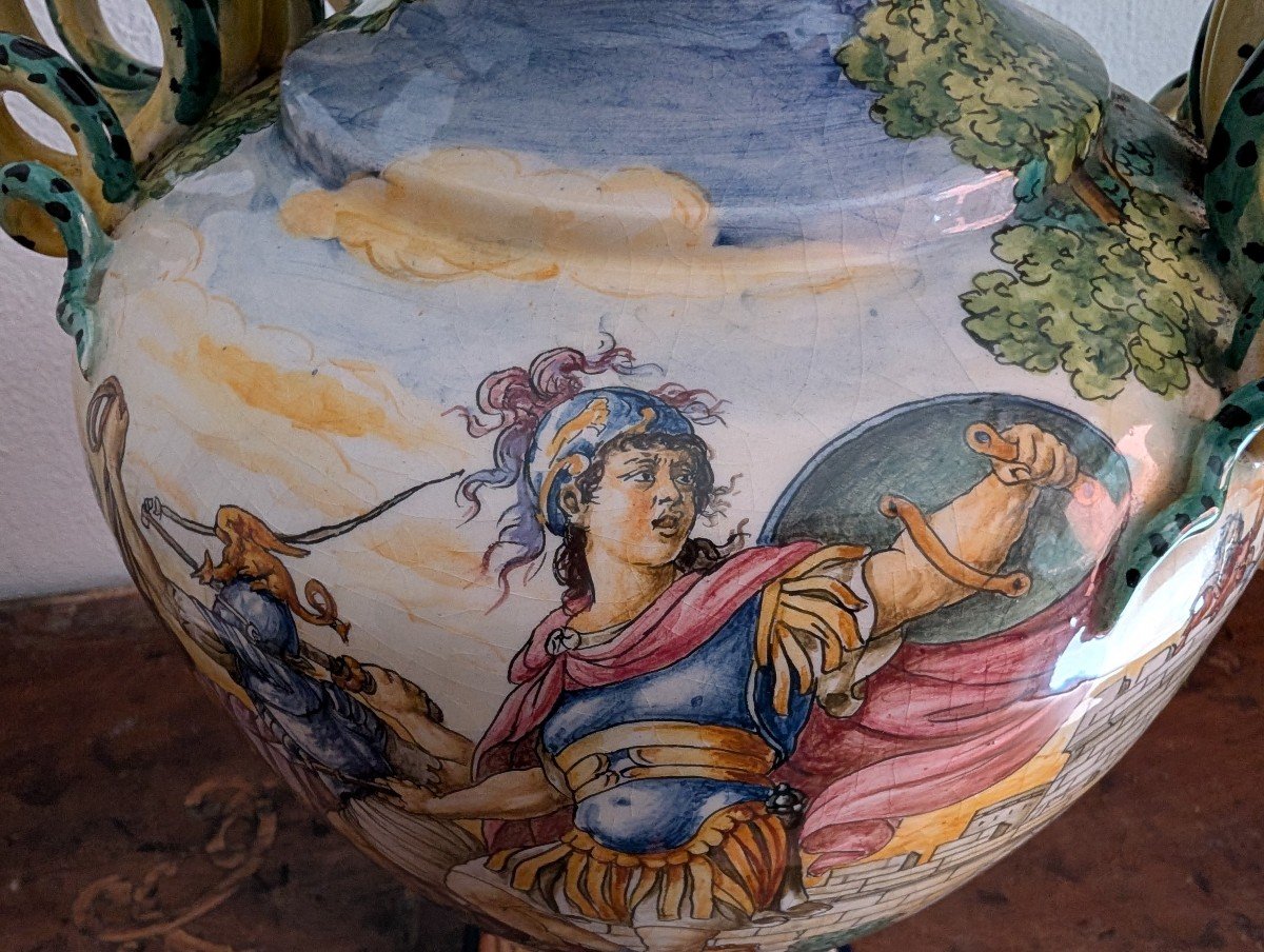 Vase En Majolique-photo-1