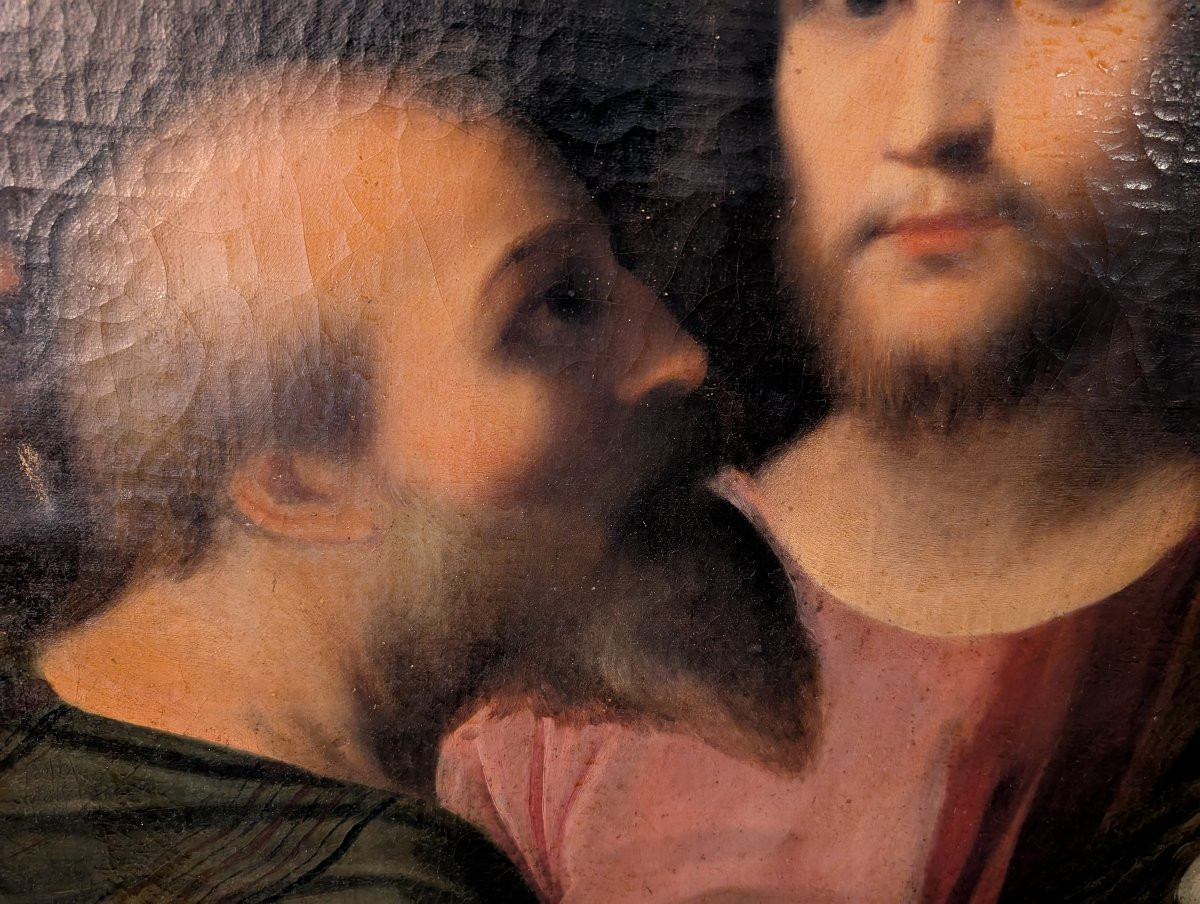 Oil On Canvas, Late 18th Century – Inspired By Palma Vecchio-photo-3