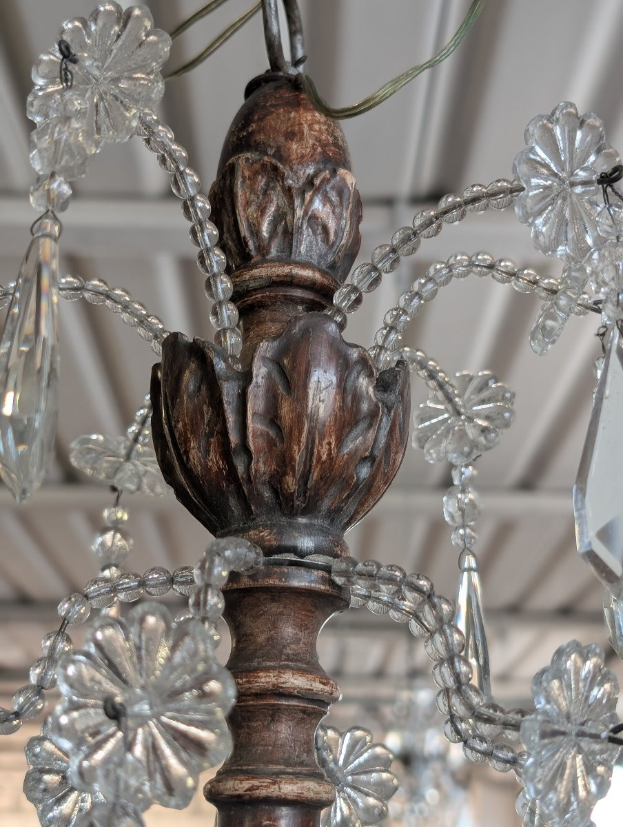 Lustre Génois en Cristal – Fin XIXe Siècle-photo-3