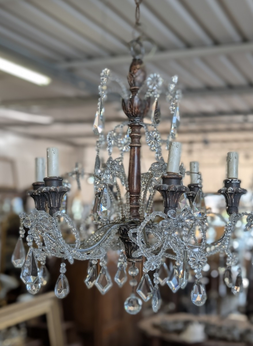 Lustre Génois en Cristal – Fin XIXe Siècle