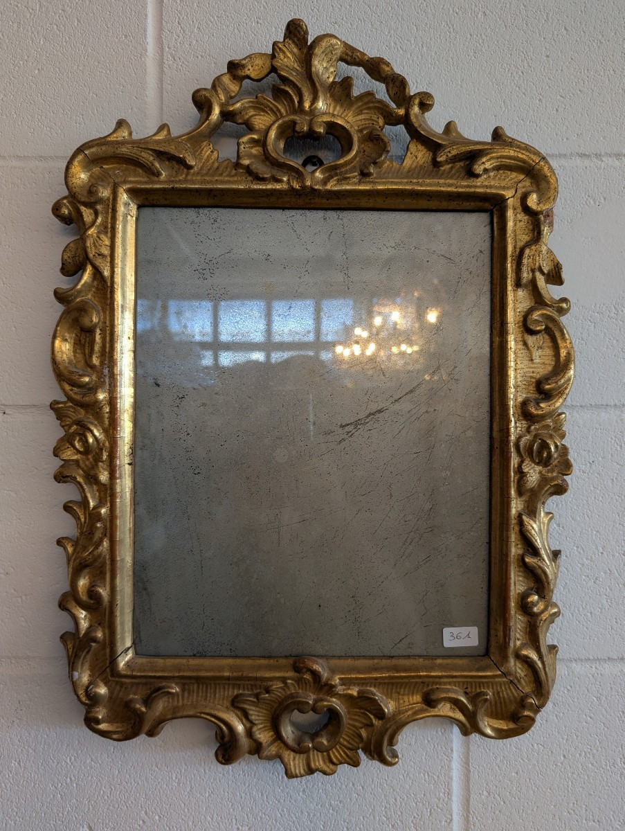 Miroir Génois du XVIIIe Siècle-photo-3