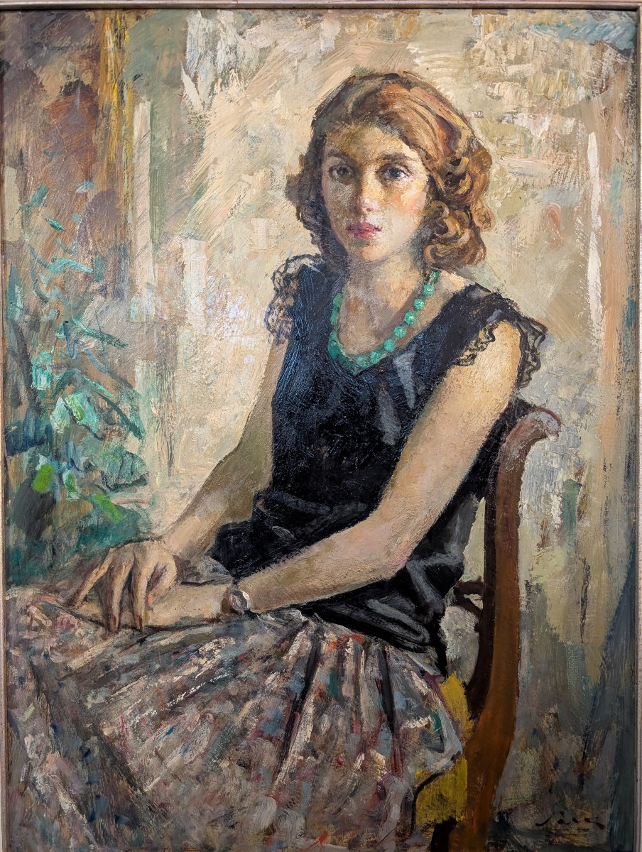 Giulio Salti (1899–1984) – Portrait d’une jeune femme
