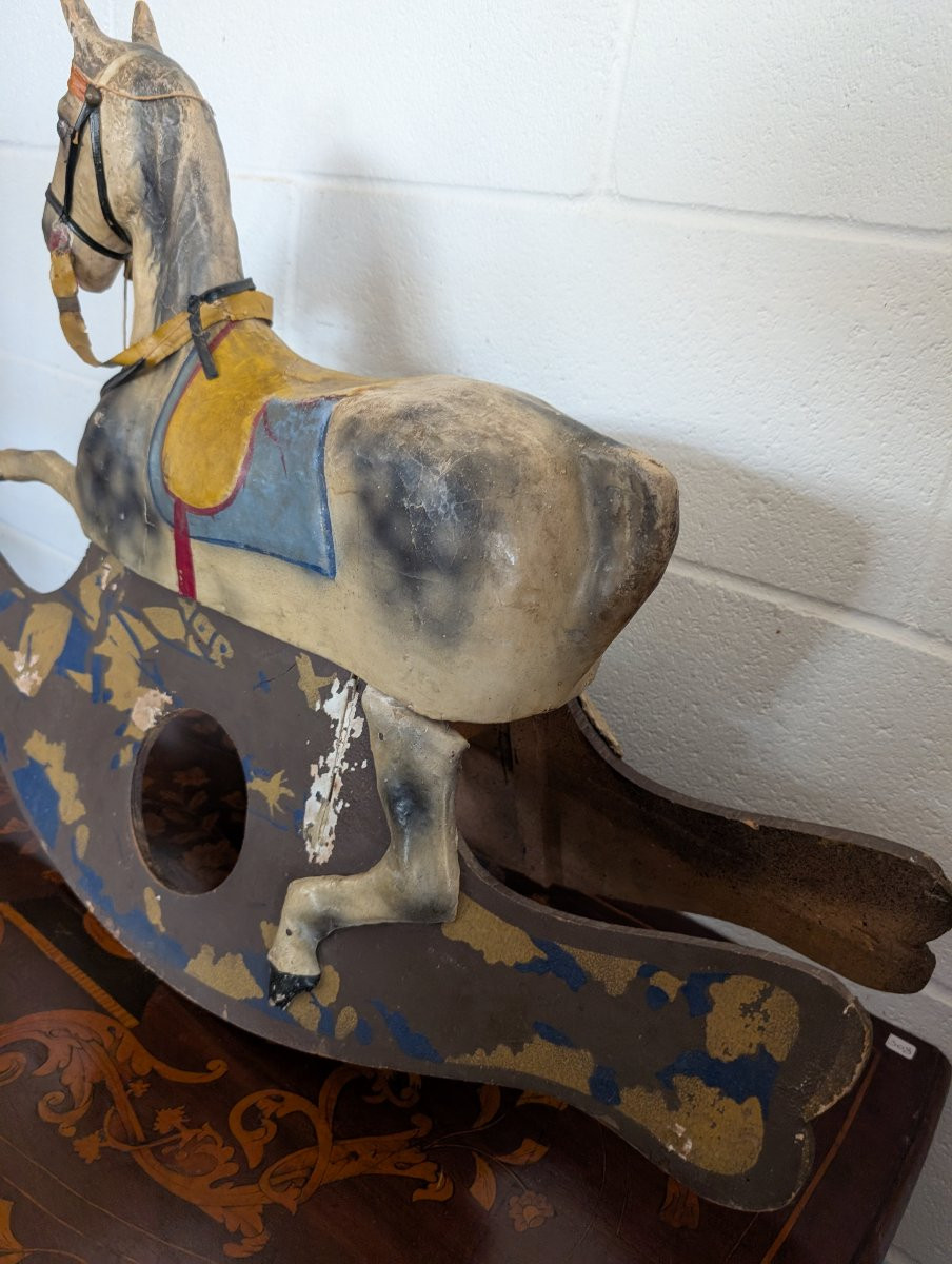 Children’s Rocking Horse – Early 20th Century-photo-5