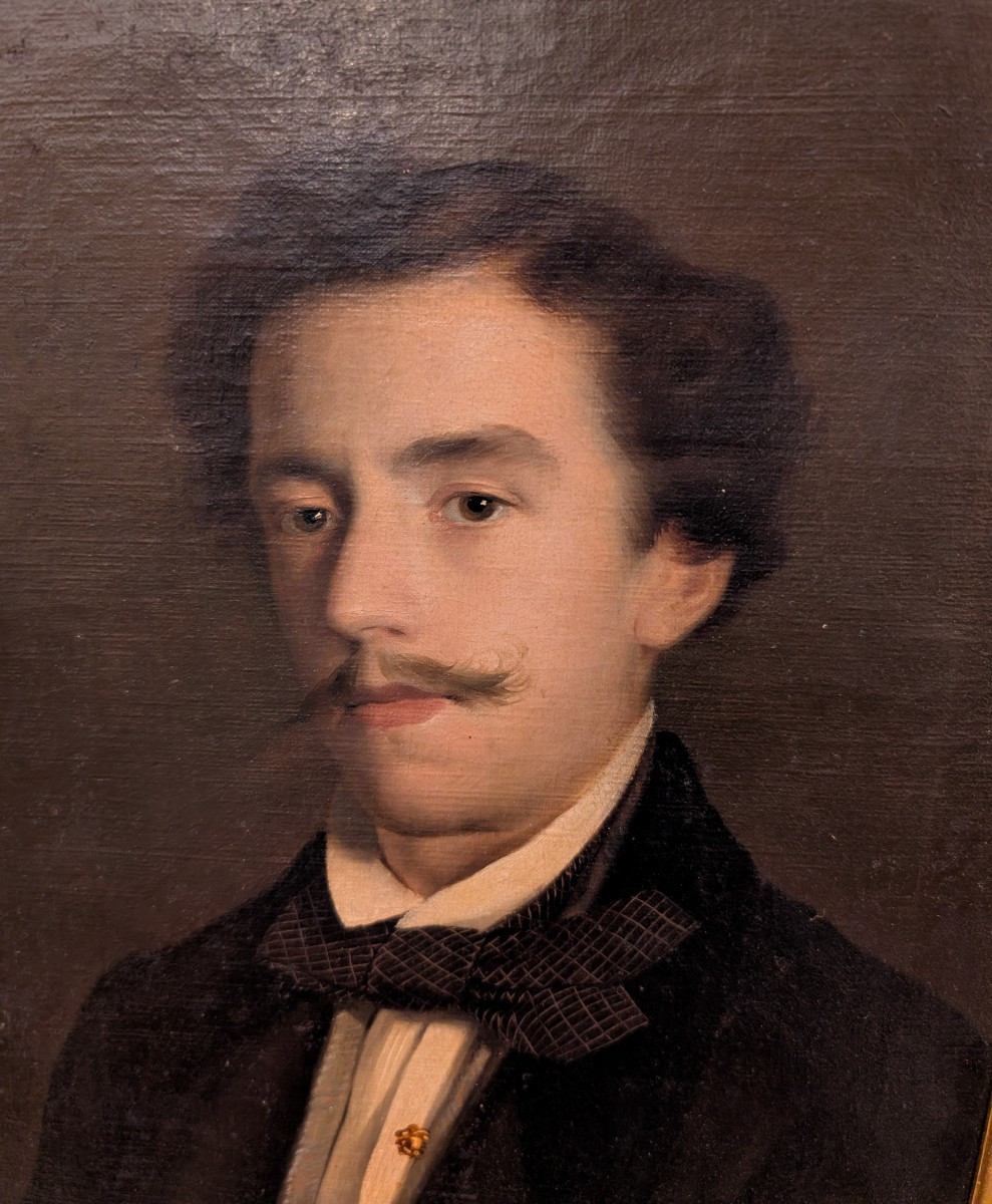 Raffaele Giannetti (1858-1941) – Portrait d’homme, 1916 – Huile sur toile