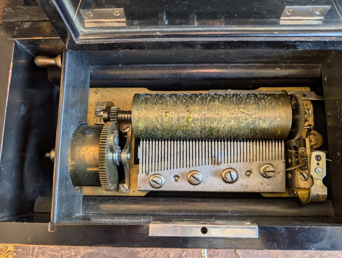 Cylinder Music Box – France, Early 20th Century-photo-4