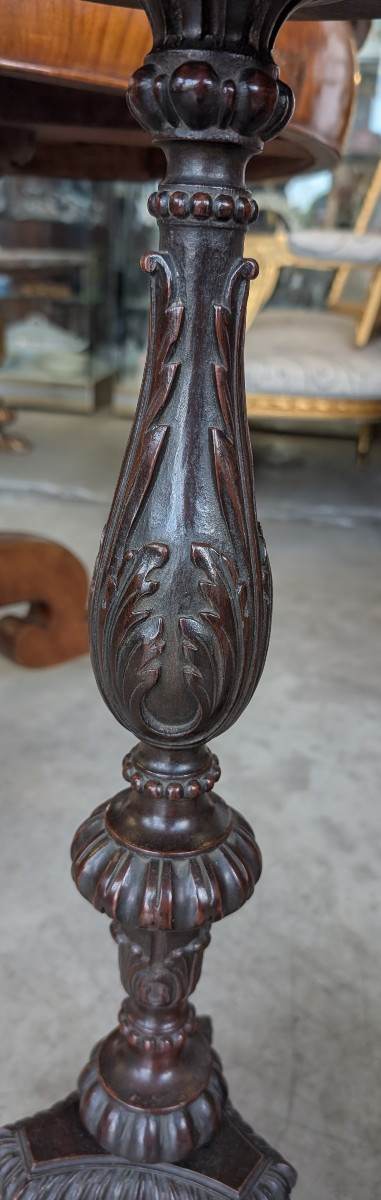 Paire de guéridons néo-Renaissance – Seconde moitié du XIXe siècle-photo-1