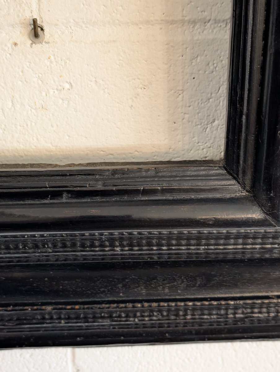 Cadre Guilloché, début XVIIIe siècle-photo-3