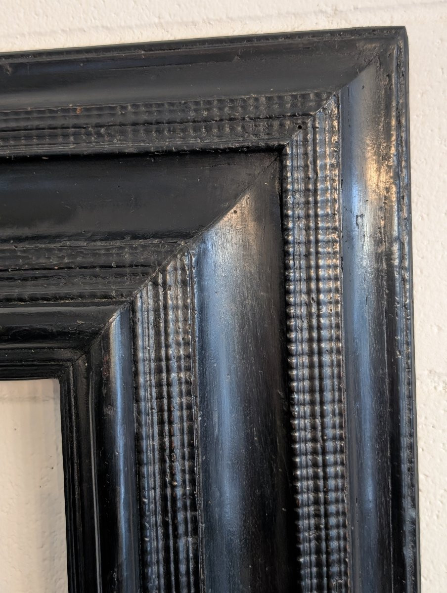 Cadre Guilloché, début XVIIIe siècle-photo-1