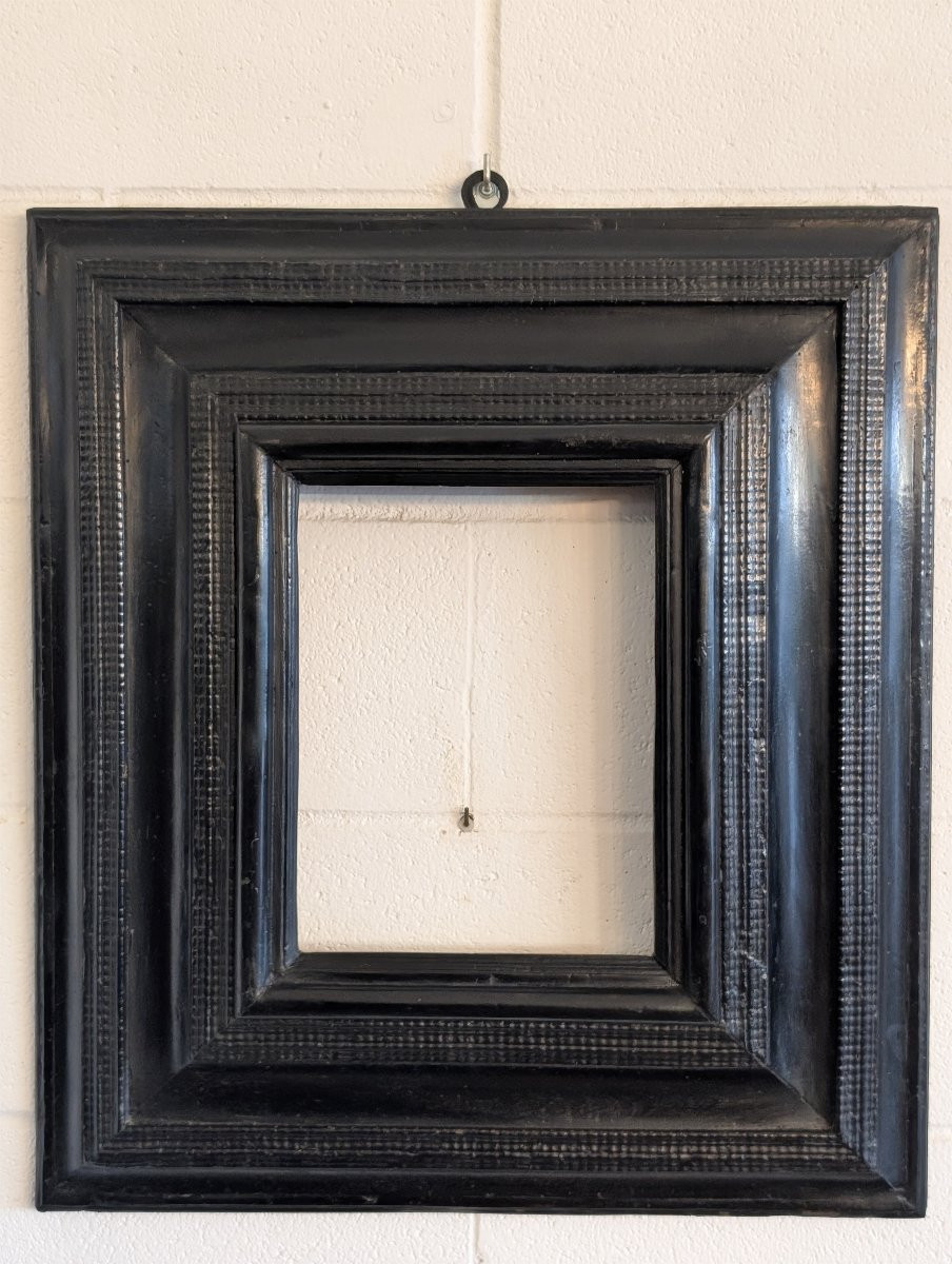 Cadre Guilloché, début XVIIIe siècle-photo-4