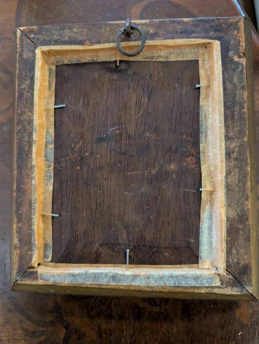 Virgin Of The Expectation With Saint Anne – Oil On Canvas Laid On Panel, Late 18th Century-photo-4