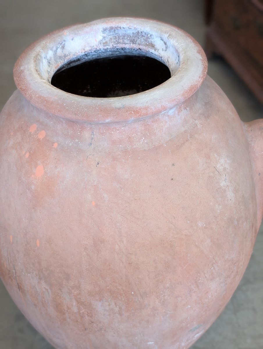 Pot À Huile Toscan En Terre Cuite D'Impruneta – Début XIXe Siècle-photo-3