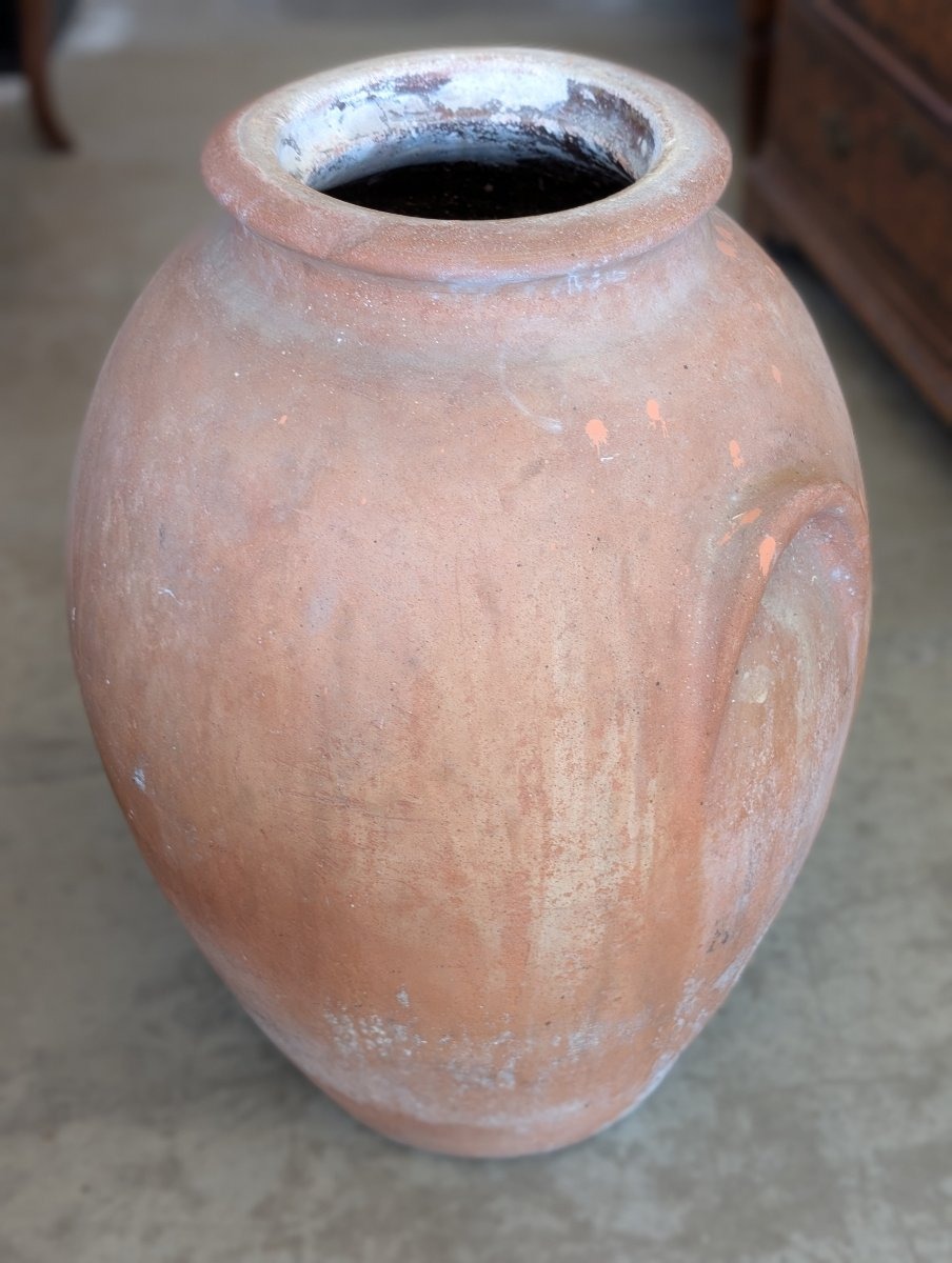 Pot À Huile Toscan En Terre Cuite D'Impruneta – Début XIXe Siècle-photo-2