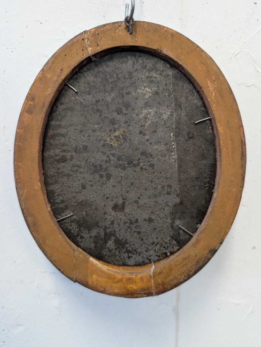 La Circoncision du Christ – Huile sur plaque métallique, tout début du XIXe siècle-photo-1
