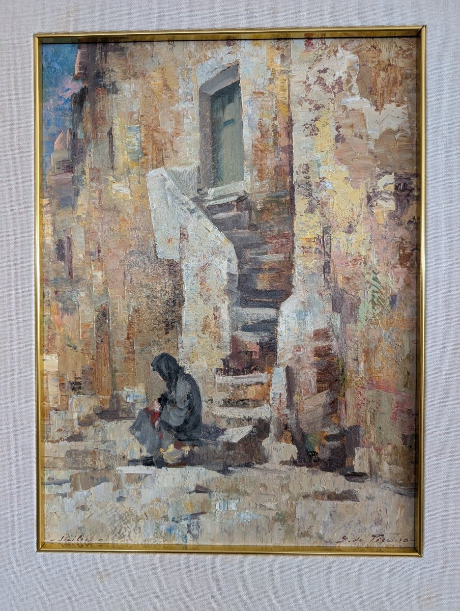 Giulio da Vicchio – Vue de Sicile-photo-1