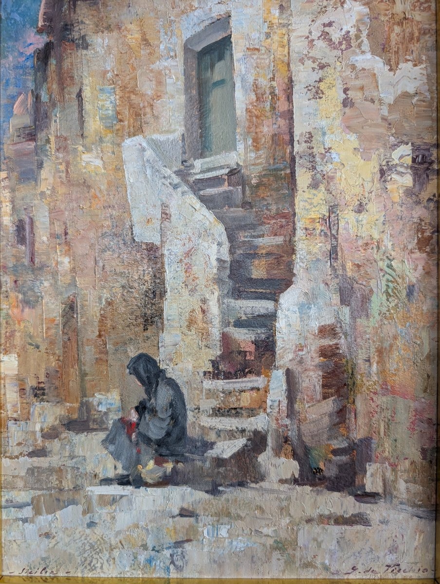 Giulio da Vicchio – Vue de Sicile-photo-2