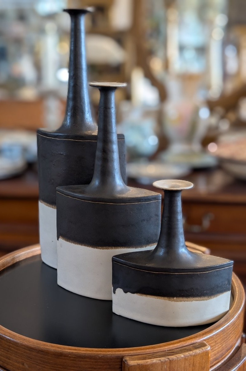 Bruno Gambone – Three Ceramic Bottles-photo-2
