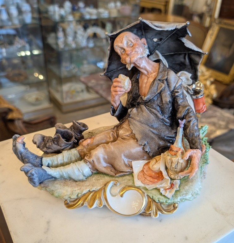 Giuseppe Cappè – Figure With An Umbrella-photo-3