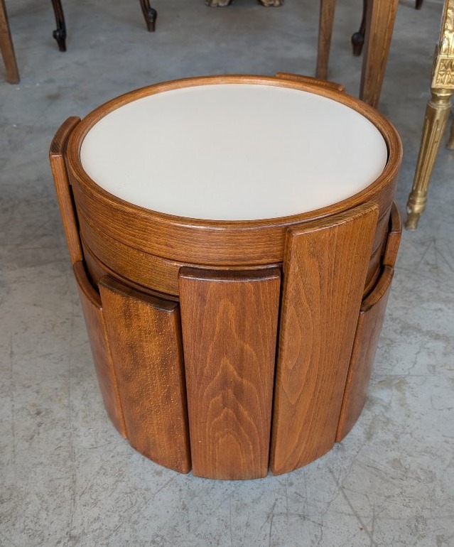 Four Stackable Side Tables By Gianfranco Frattini For Cassina – Model 780 – 1960s/1970s