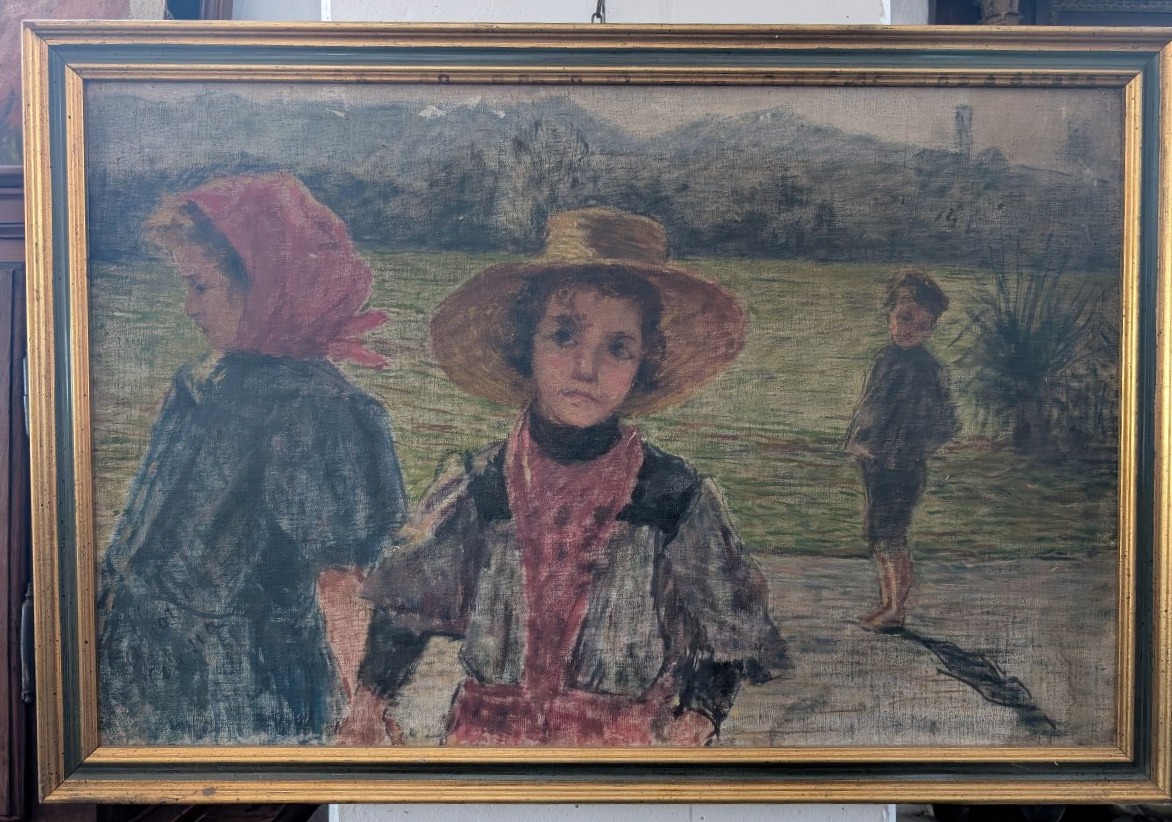 Carla Celesia Di Vegliasco (1868–1939) – Figures In A Landscape-photo-2
