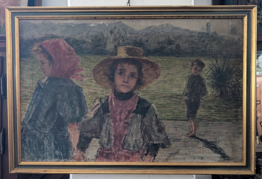Carla Celesia Di Vegliasco (1868–1939) – Figures In A Landscape-photo-4