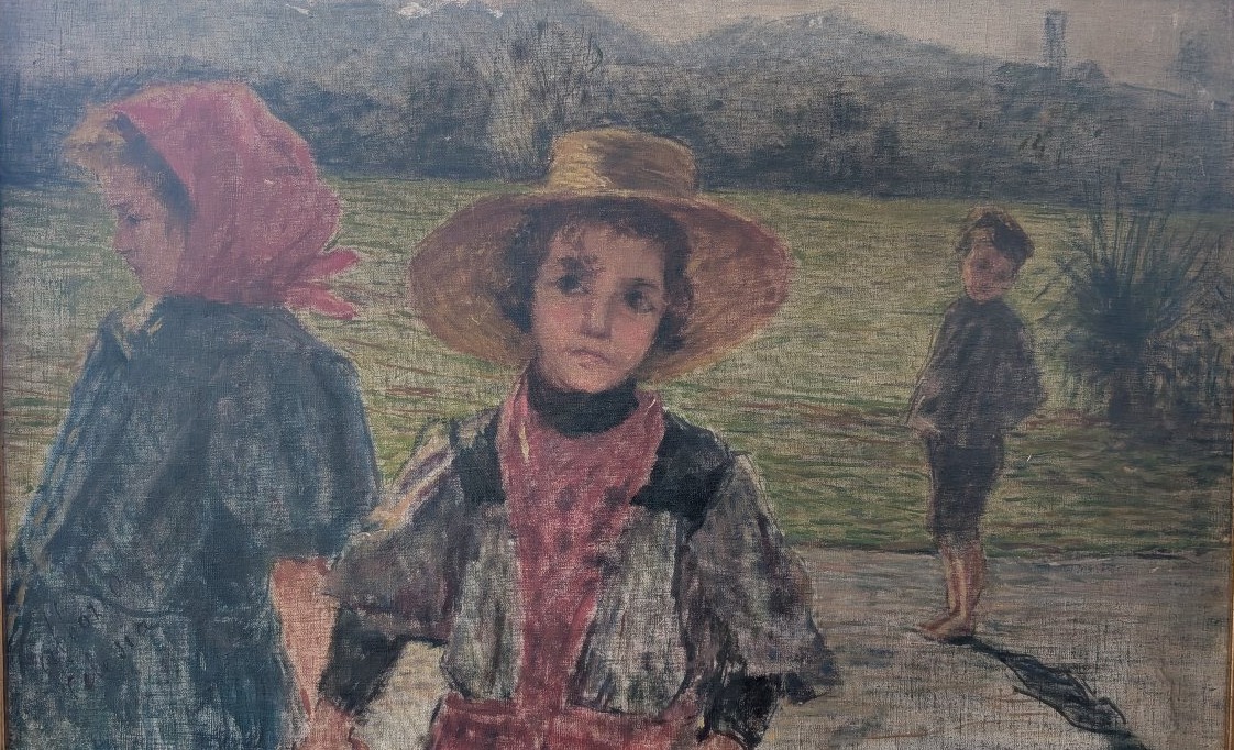 Carla Celesia Di Vegliasco (1868–1939) – Figures In A Landscape