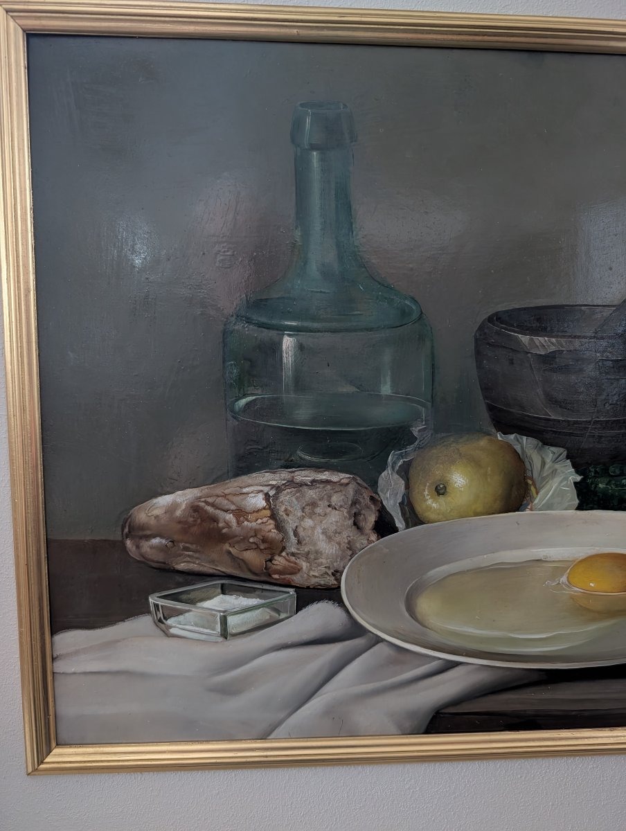An Elegant Still Life With Kitchen Utensils – Adriano Gaioni, 1954  -photo-3