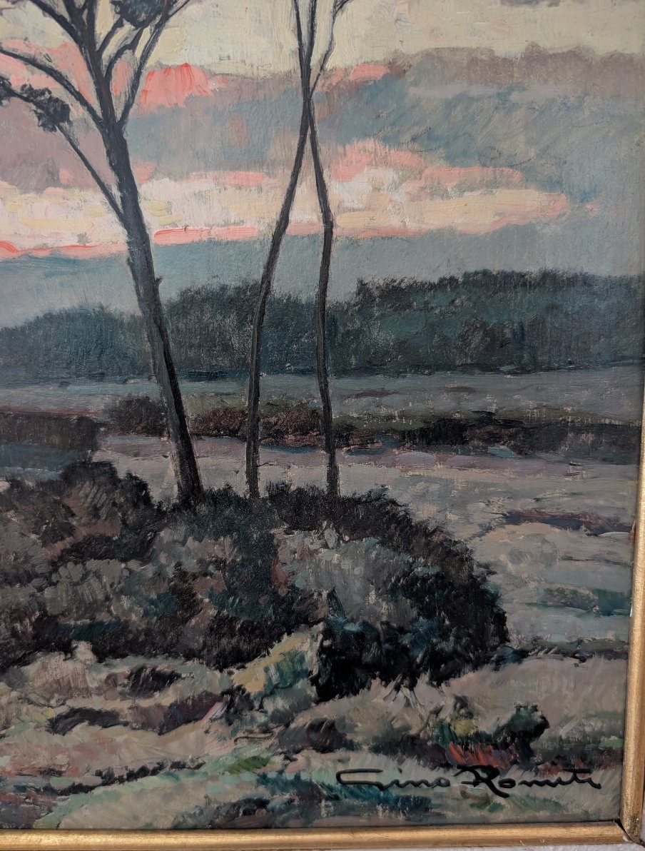 Gino Romiti – Landscape At Sunset -photo-2