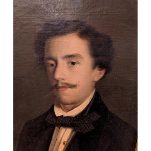 Raffaele Giannetti (1858-1941) – Portrait d’homme, 1916 – Huile sur toile