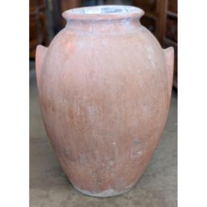 Tuscan Olive Oil Jar In Impruneta Terracotta – Early 19th Century
