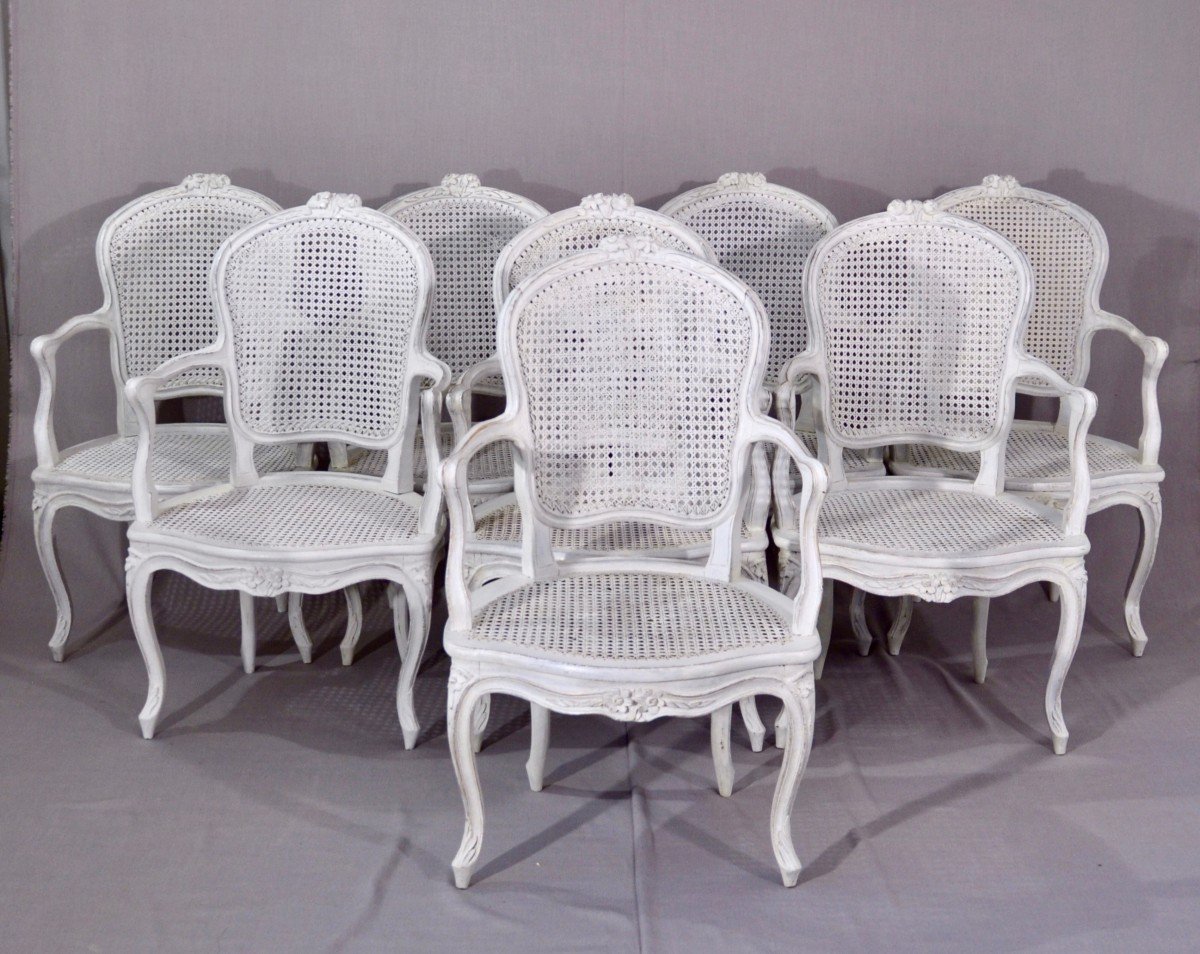 Fauteuils Louis XV 