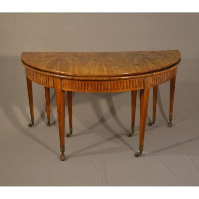 Half Moon Extendable Table