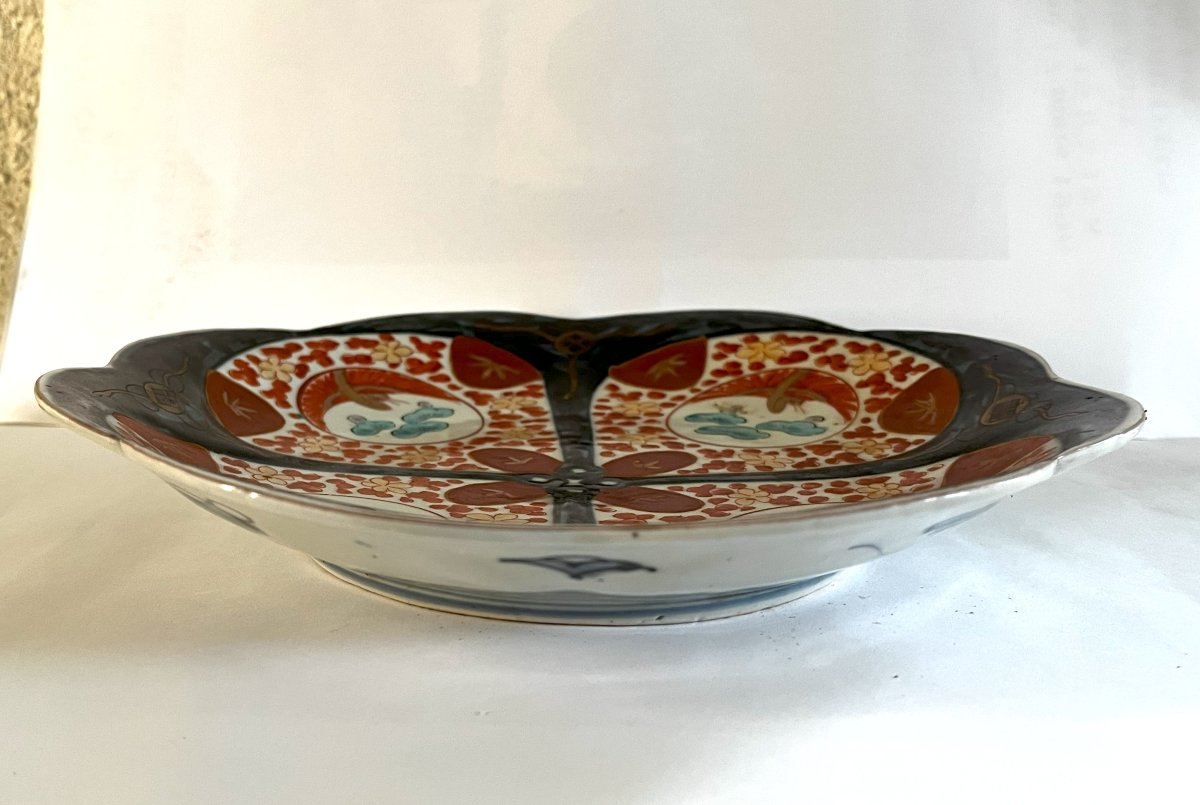 Assiette porcelaine décor Imari, Japon, 19ème siècle.-photo-2