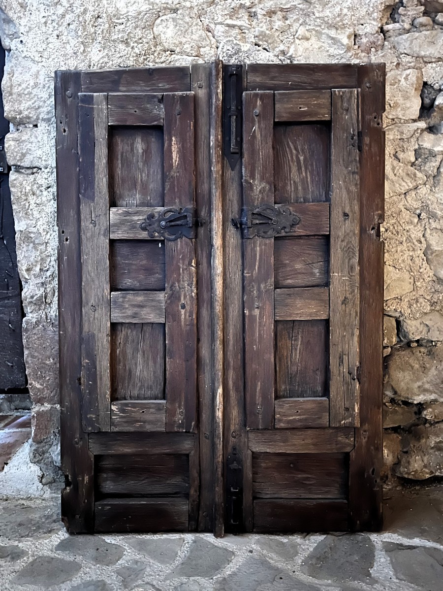 Volet-fenêtre espagnol du 17ème siècle.