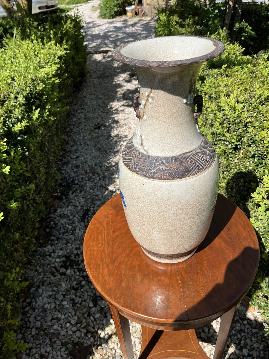 Nanking Vase, China, 47 Cm, 19th Century, In Excellent Condition-photo-4