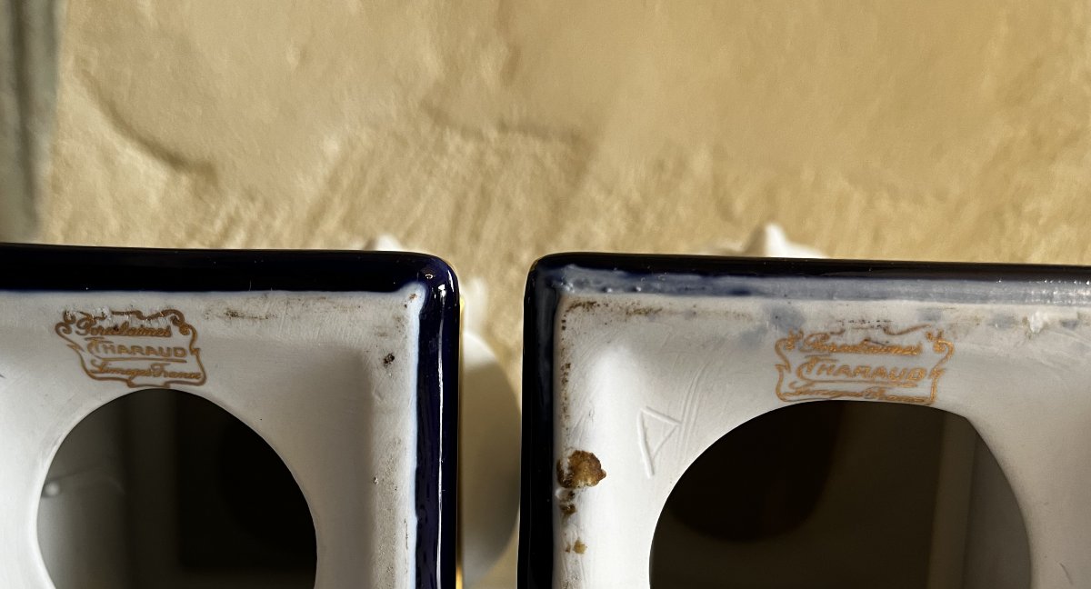 Bustes de Beethoven et de Chopin en biscuit de porcelaine, signés Tharaud-photo-3