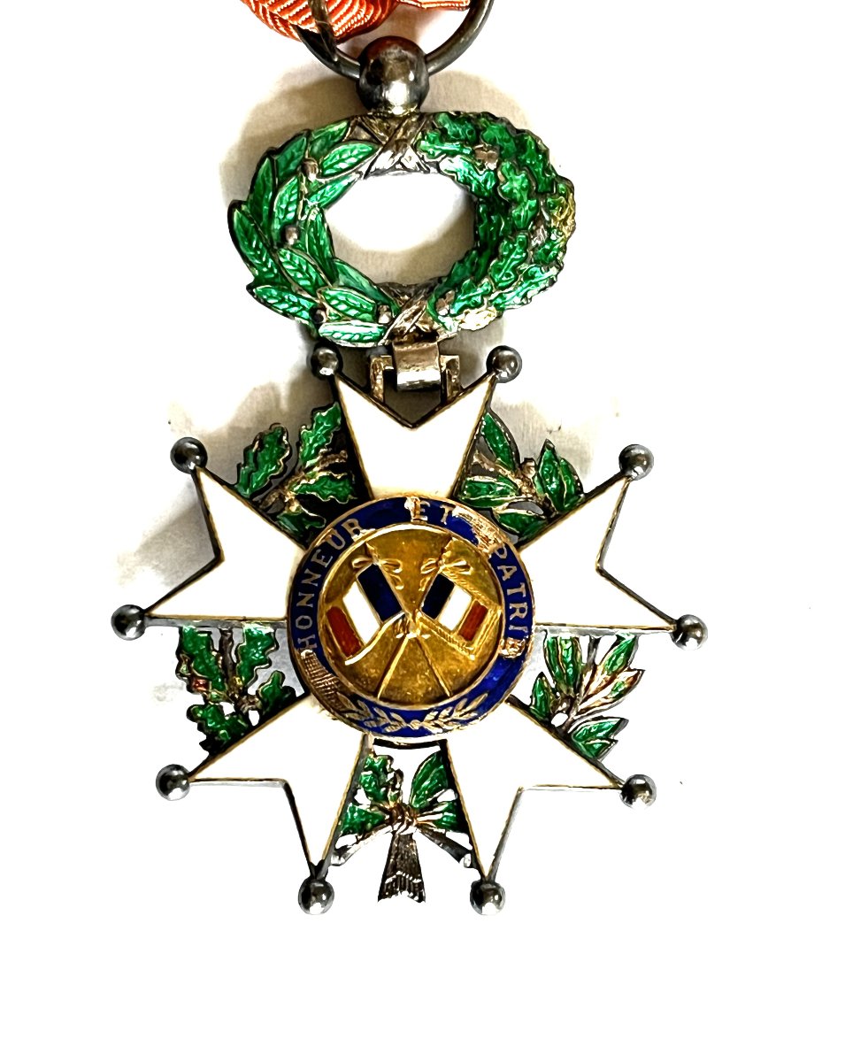 Legion Of Honour Silver And Enamel Medal-photo-4