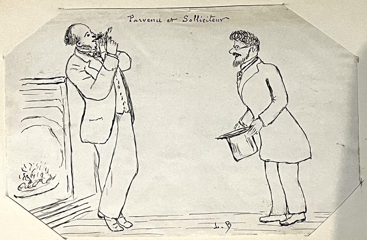 Album de dessins de Louis Bridier, 19ème siècle-photo-1