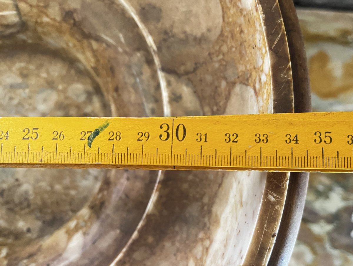 Coupe en marbre jaune de Sienne-photo-1