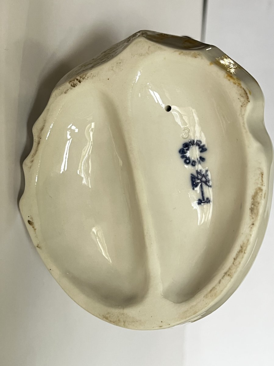 Héron en porcelaine de Saxe, manufacture Carl Ens-photo-4