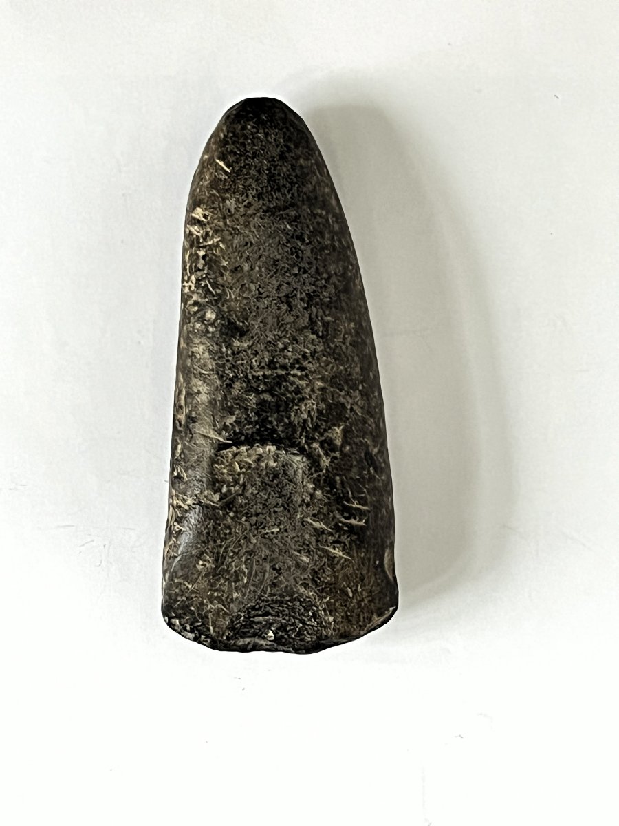 Collection de 4 haches en pierres polies, Néolithique.-photo-2