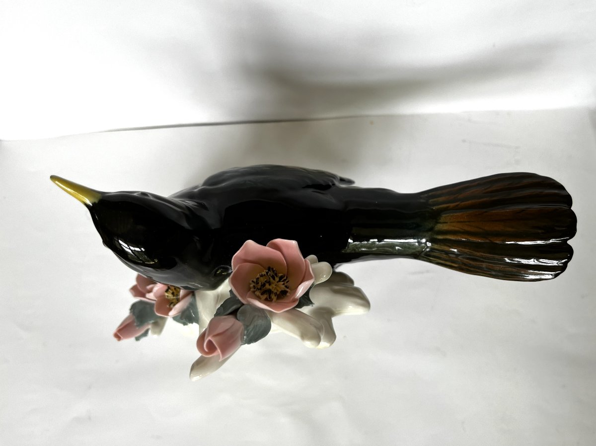 Saxony Porcelain Blackbird-photo-4
