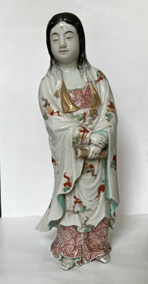 Porcelain Goddess, Japan, 19th Century.
